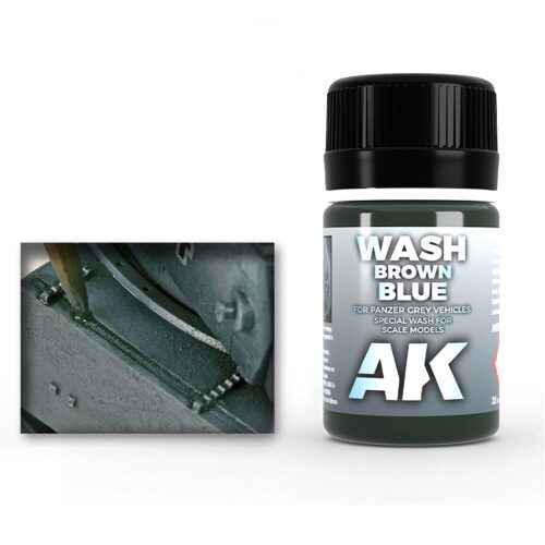 AK AK070 WASH FOR PANZER GREY VEHICLES