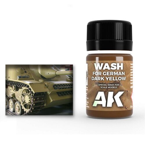 AK AK300 WASH FOR DARK YELLOW VEHICLES