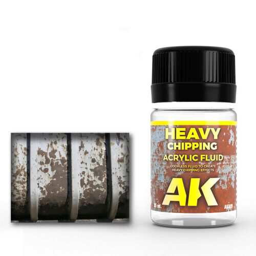 AK AK089 HEAVY CHIPPING EFFECTS ACRYLIC FLUID