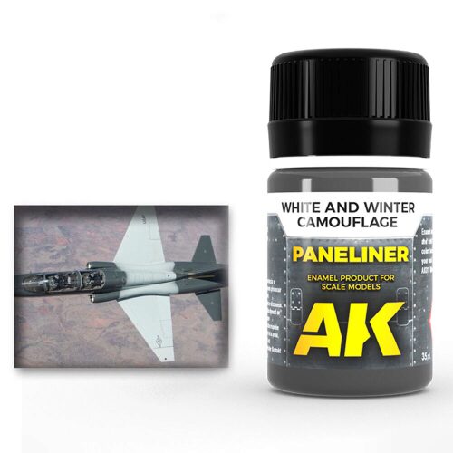 AK AK2074 Paneliner for white and winter camouflage 35ml