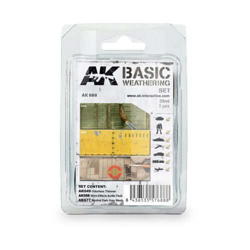 AK Interactive AK688 BASIC WEATHERING SET