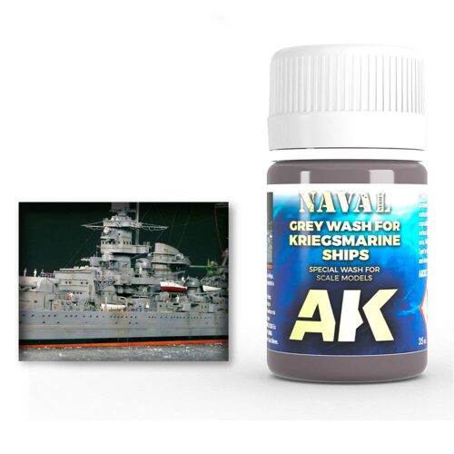 AK AK303 GREY WASH FOR KRIEGSMARINE SHIPS 