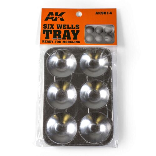 AK Interactive AK9014 Six Wells Tray