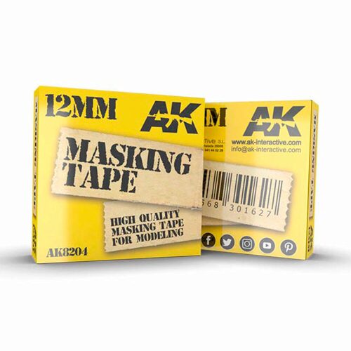 AK Interactive AK8204 Masking Tape 12 mm