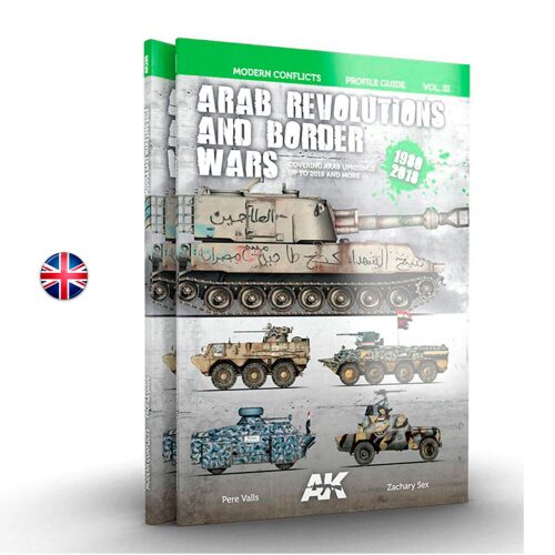 AK Interactive AK286 ARAB REVOLUTIONS AND BORDER WARS VOL3 - English