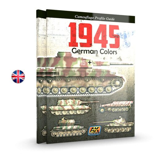 AK Interactive AK403 1945 GERMAN COLORS PROFILE GUIDE English