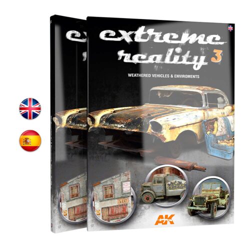 AK Interactive AK510 EXTREME REALITY 3 - Weathered vehicles and environments - English