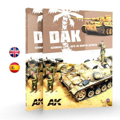 AK Interactive AK913 DAK Vehículos Alemanes en el Norte de África  - Spanish