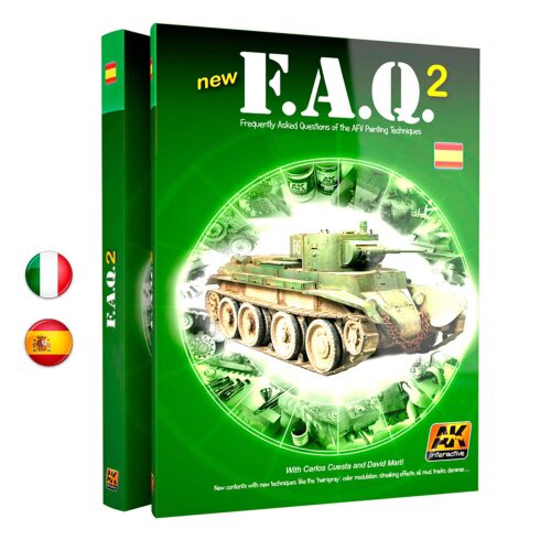 AK Interactive AK150 BOOK FAQ VOL.2 - Spanish 2nd edition