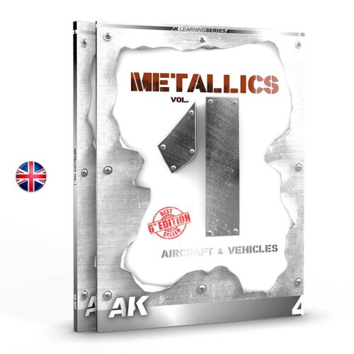 AK Interactive AK507 METALLICS VOL 1 (AK LEARNING SERIES Nº 4) English