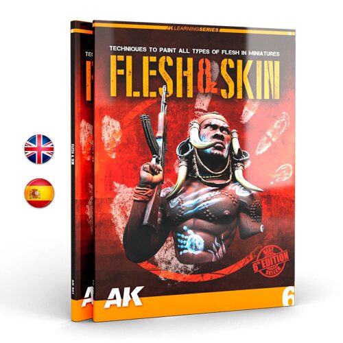 AK Interactive AK241 FLESH AND SKIN (AK LEARNING SERIES Nº6) English