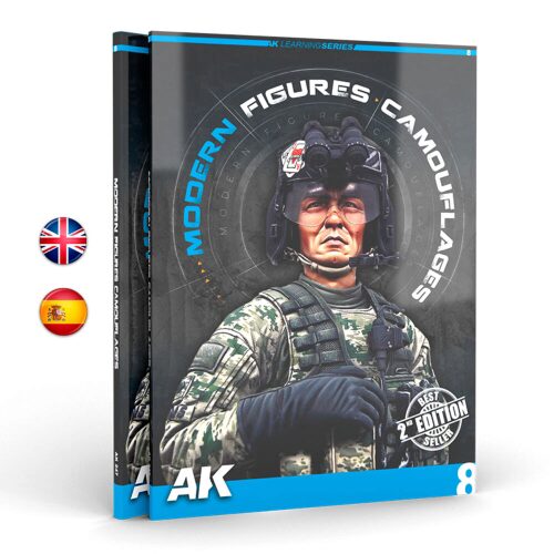 AK Interactive AK247 MODERN FIGURES COMOUFLAGES (AK LERNING SERIES Nº 8) English