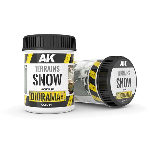 AK Interactive AK8011 TERRAINS SNOW - 250ml (Acrylic)