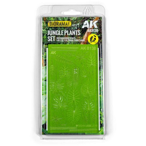 AK Interactive AK8138 JUNGLE PLANTS SET