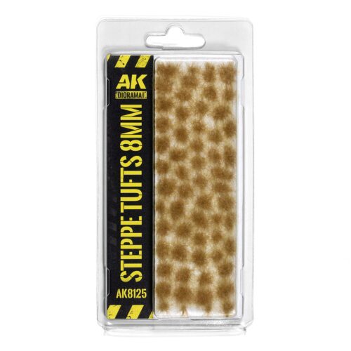 AK Interactive AK8125 STEPPE TUFTS 12mm