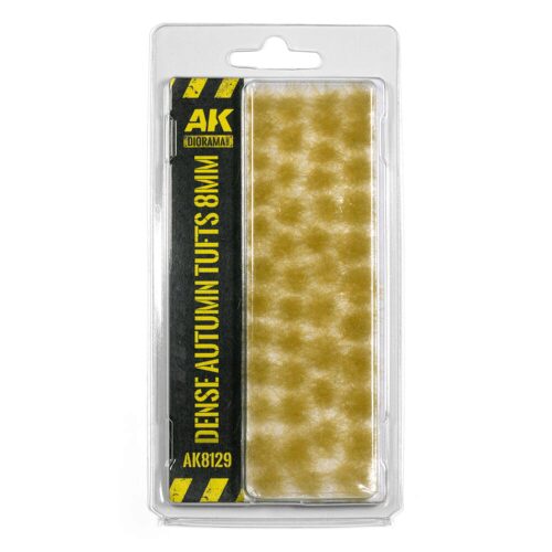 AK Interactive AK8129 DENSE AUTUMN TUFTS 8mm