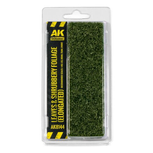 AK Interactive AK8144 LEAVES AND SHRUBBERY FOLIAGE (ELONGATED)