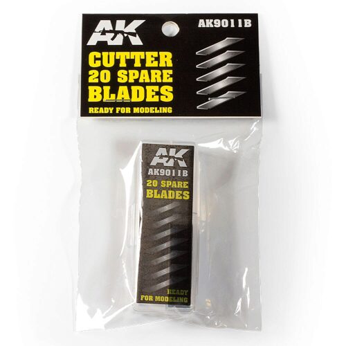 AK Interactive AK9011B Cutter 20 Spare Blades