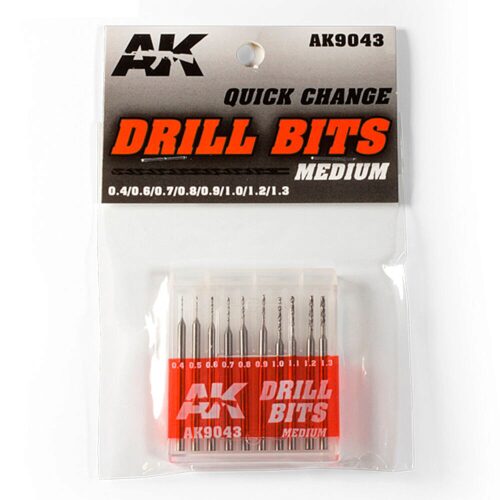 AK Interactive AK9043 Drill Bits