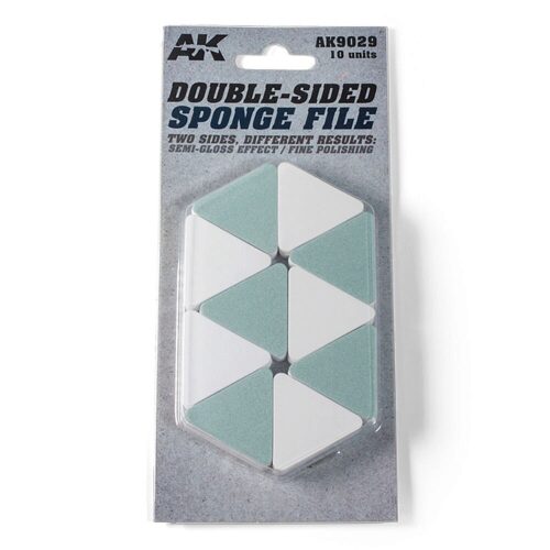 AK Interactive AK9029 Doble-Sided Sponge File 