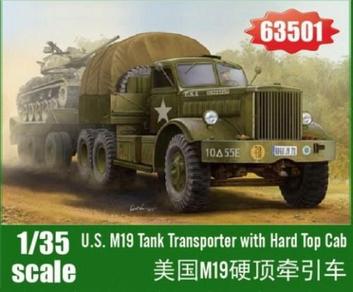 I LOVE KIT 63501 M19 Tank Transporter with Hard Top Cab