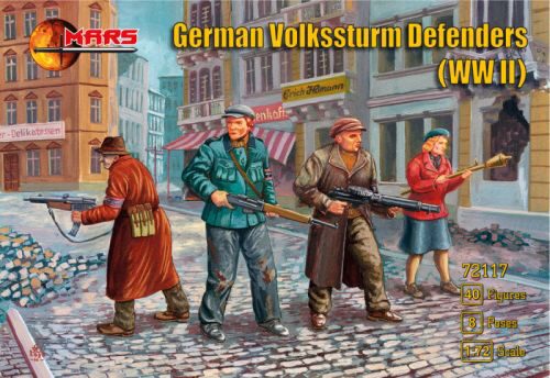 Mars Figures MS72117 WWII German Volkssturm Defenders