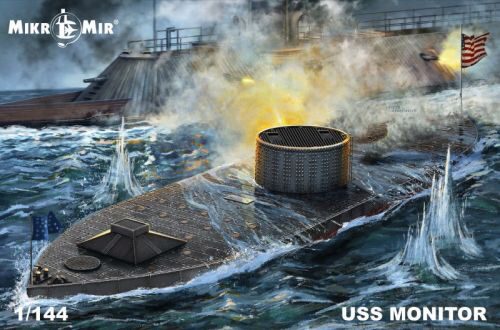 Micro Mir  AMP MM144-028 USS Monitor