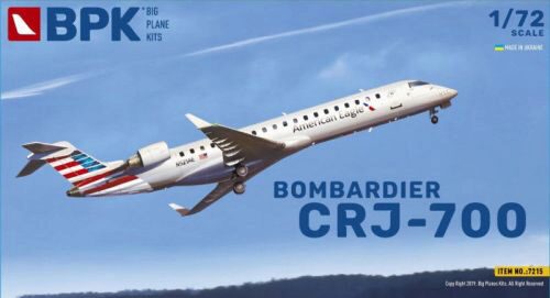 Big Planes Kits BPK7215 Bombardier CRJ-700 American Eagle