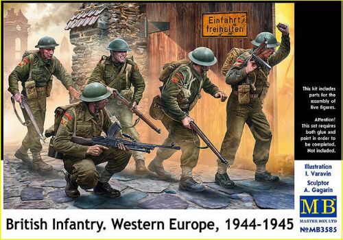 Master Box Ltd. MB3585 British Infantry. Western Europe. 1944-1945