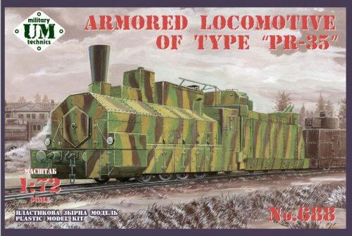 Unimodels UMT688 Armored locomotive of type PR-35