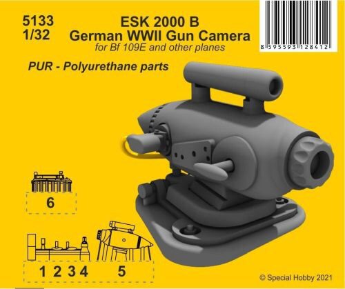CMK 5133 ESK 2000 B German WWII Gun Camera