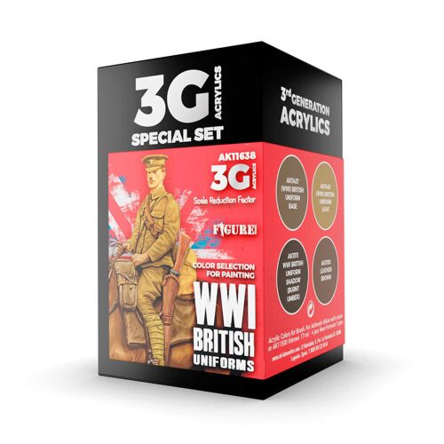 AK Interactive AK11638 WWI BRITISH UNIFORMS 3G