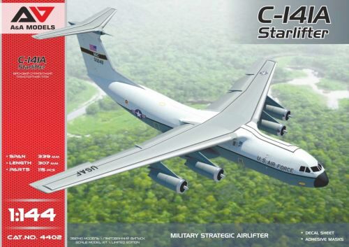 Modelsvit AAM4402 C-141A Military strategic airlifter