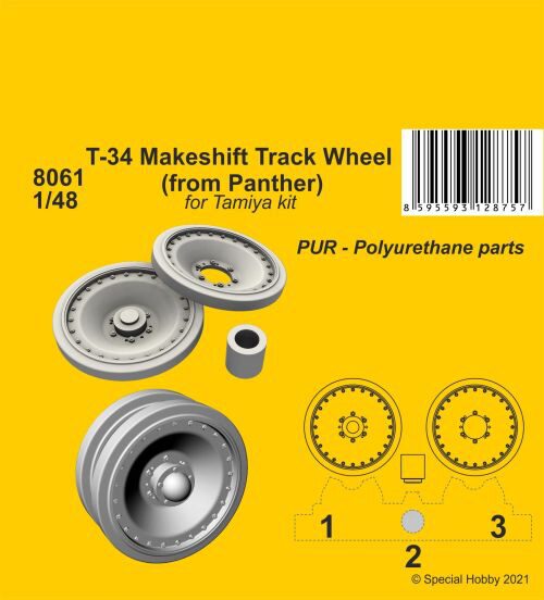 CMK 129-8061 T-34 Makeshift Track Wheel (from Panther)