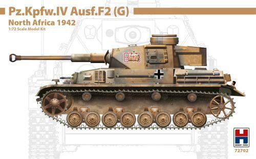Hobby 2000 72702 Pz.Kpfw.IV Ausf.F2 (G) North Africa 1942