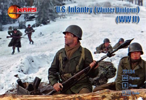 Mars Figures MS72124 WWII U.S. Infantry (Winter Uniform)