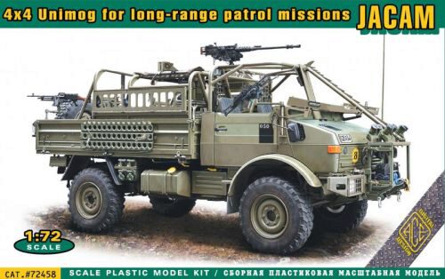 ACE ACE72458 4x4 Unimog for long-range Patrol Missions JACAM