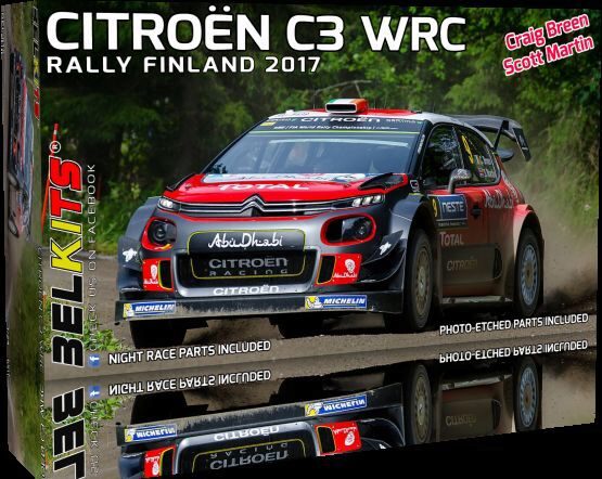 BELKITS BEL018 Citroen C3 Breen Rally Finland 2017