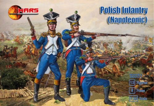 Mars Figures MS32031 Polish Infantry (Napoleonic)