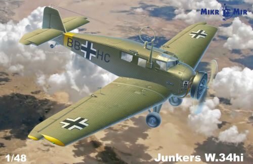 Micro Mir  AMP MM48-019 Junkers W.34hi