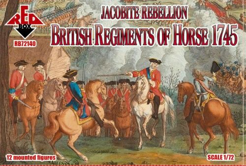 Red Box RB72140 Jacobite Rebellion. British Regiments of Horse 1745