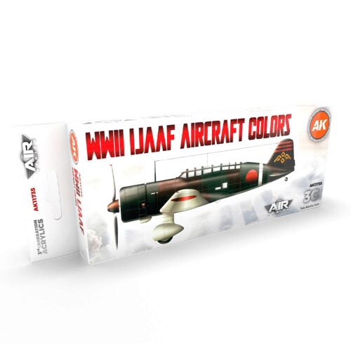 AK Interactive AK11735 WWII IJAAF Aircraft Colors SET 3G