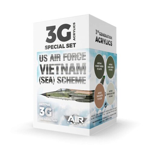 AK Interactive AK11748 US Air Force South East Asia (SEA) Scheme SET 3G