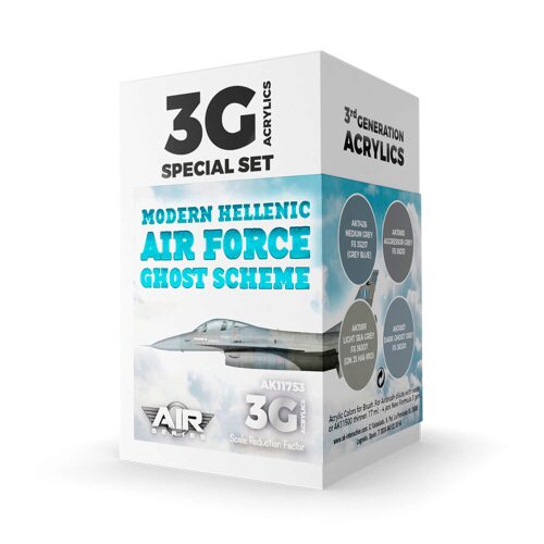 AK Interactive AK11753 Modern Hellenic Air Force Ghost Scheme SET 3G