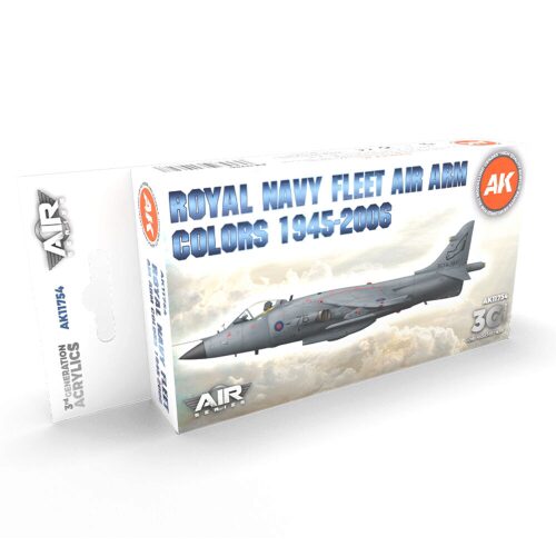 AK Interactive AK11754 RN Fleet Air Arm Aircraft Colors 1945-2010 SET 3G