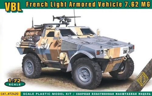ACE ACE72420 VBL French Light Armored Vehicle 7.62MG