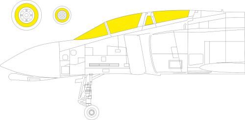 Eduard Accessories CX614 F-4C, for FINE MOLDS
