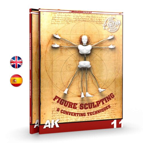 AK Interactive AK512 AK Learning 11 Figure Sculpting  English