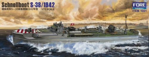 FORE HOBBY 1001 Schnellboot S-38/1942