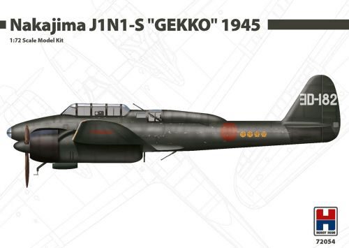 Hobby 2000 72054 Nakajima J1N1-S GEKKO 1945